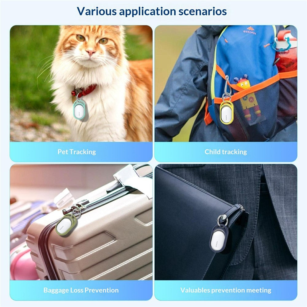 CT50 For Xiaomi Tag Protective Case Full Coverage TPU Waterproof Anti-Lost Tracker Cover
