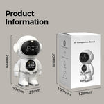 BOWAI OBC8 AI Smart Talking Robot Interaktiv utbildningskompanjon med LED-uttrycksskärm Skrivbordsinlärningsrobot