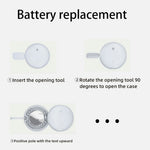 S10 Anti-Lost Device Compatible with Find My App IPX6 Waterproof Bluetooth-compatible Dual System Smart Tag Tracker for Pet Luggage Keys
