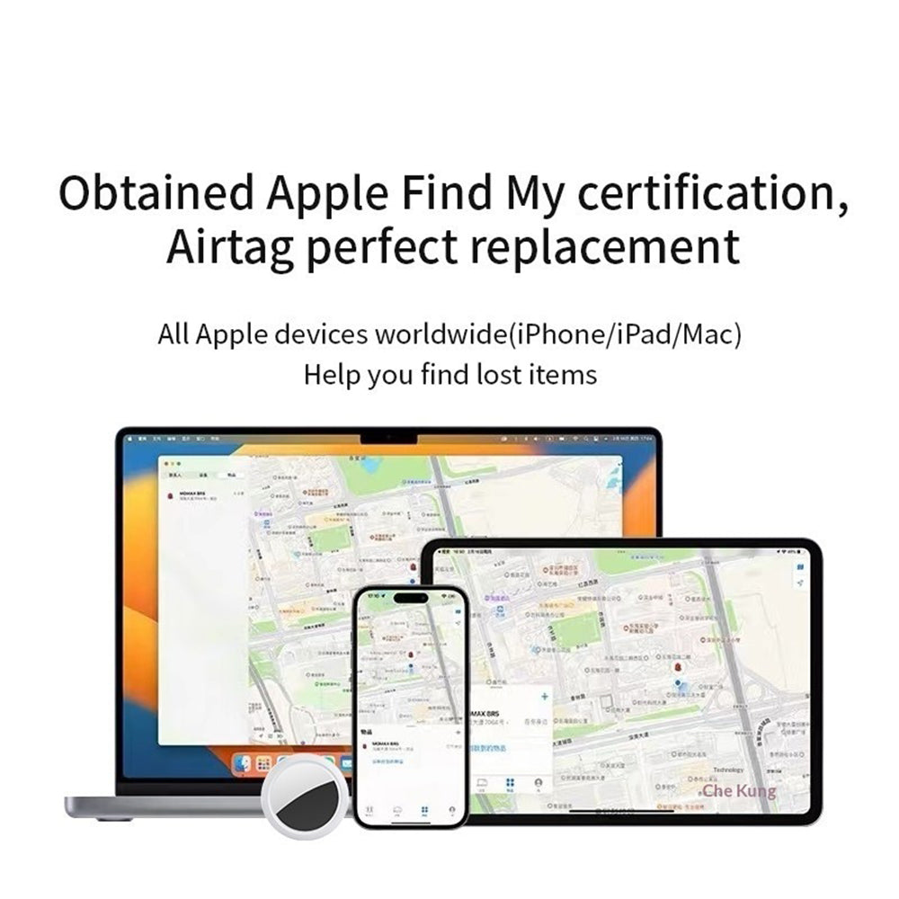 NLT-10B Round Bluetooth-compatible Locator for Wallet Key Finder Mini Anti-Lost Tracker Device
