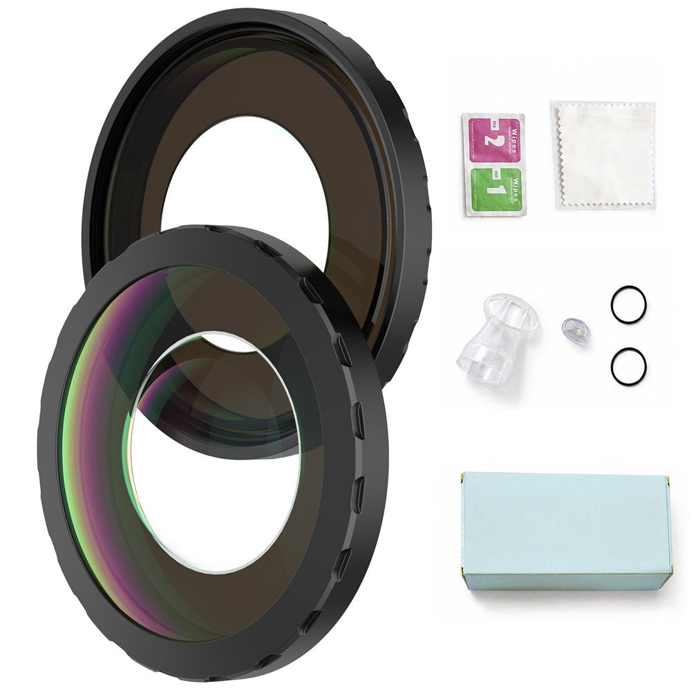 2Pcs Replacement Lens For DJI Avata 360 Drone High Clarity Glass Camera Lens Repair Part Kit