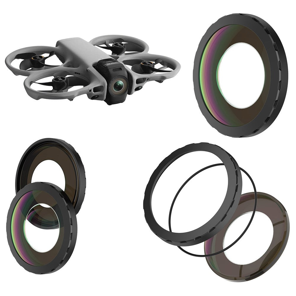 2Pcs Replacement Lens For DJI Avata 360 Drone High Clarity Glass Camera Lens Repair Part Kit
