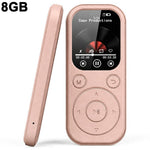 MP3-01D MP3 / MP4 Player with 8GB TF Card 1.8 inch TFT Screen Bluetooth-compatible 5.4 FM Radio Video Player