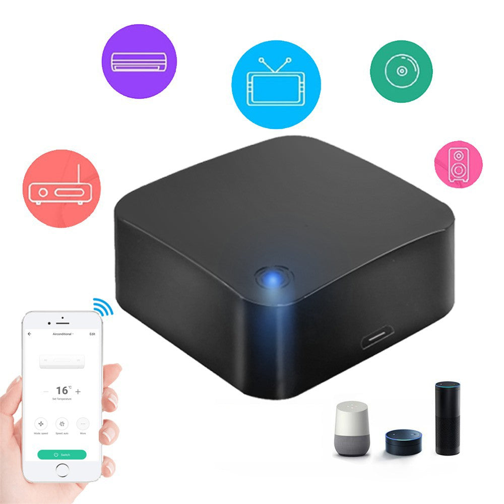 SANT-DL002 Tuya Smart Life WiFi Infrared Universal Remote Control Air Conditioner TV Fan APP Voice Control Smart Home