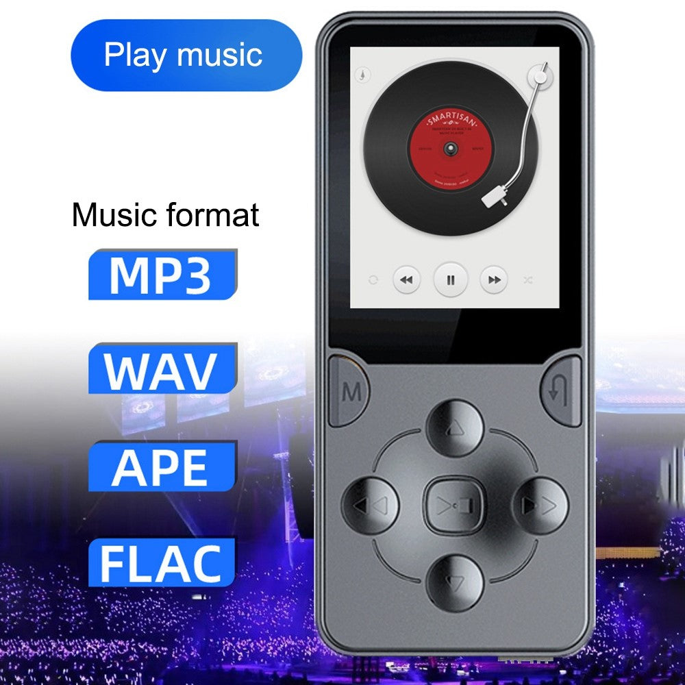 MROBO X-02 128 GB 1,8 tums TFT-skärm MP4-spelare FM-radio röstinspelningsfunktion musikvideospelare walkman med högtalare