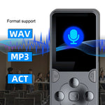 MROBO X-02 128 GB 1,8 tums TFT-skärm MP4-spelare FM-radio röstinspelningsfunktion musikvideospelare walkman med högtalare
