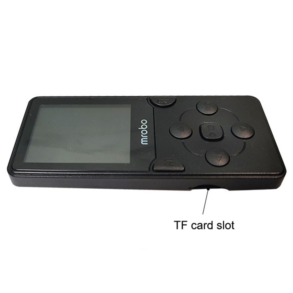 MROBO X-02 128 GB 1,8 tums TFT-skärm MP4-spelare FM-radio röstinspelningsfunktion musikvideospelare walkman med högtalare