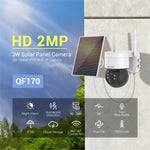 ESCAM QF170 2MP PIR Motion Detection WiFi Two-way Voice Rechargeable Camera Night Vision Security IP Camera Support Cloud Storage