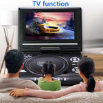 7.8 inch HD LCD Screen Portable DVD with TV Player Support SD / MMC Card / Game Function / USB Port