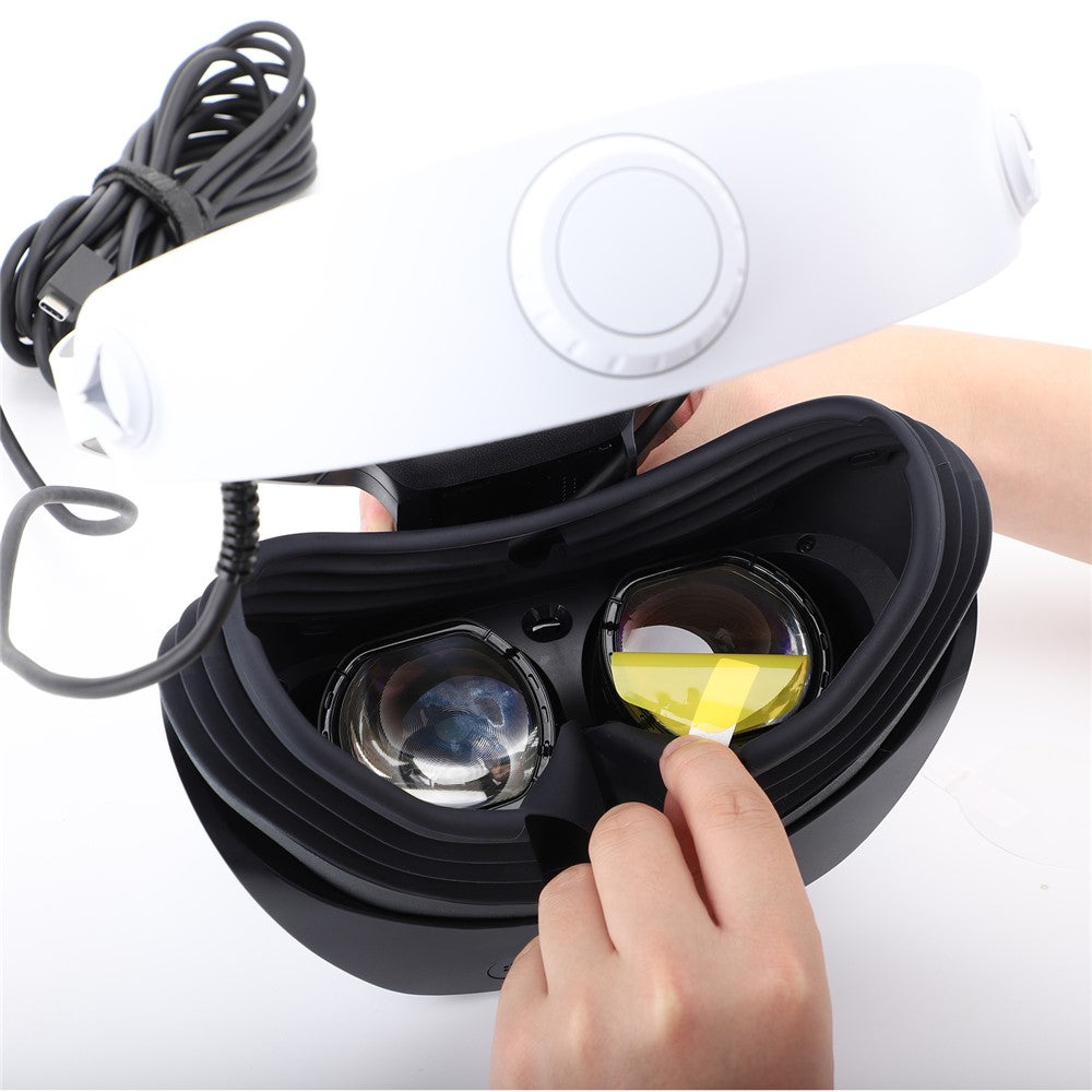 HIFYLUX PS-FF29 4Pcs / Set Ultra Slim Lens Film for PlayStation VR2 Headset TPU Soft HD Protector