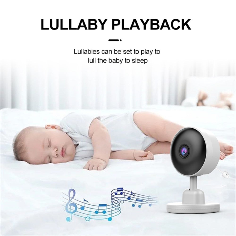 C3 2,8 tums HD-skärm Babyvaktkamera Fjärrövervakning IPC-kamera Babyvaktare, EU-kontakt
