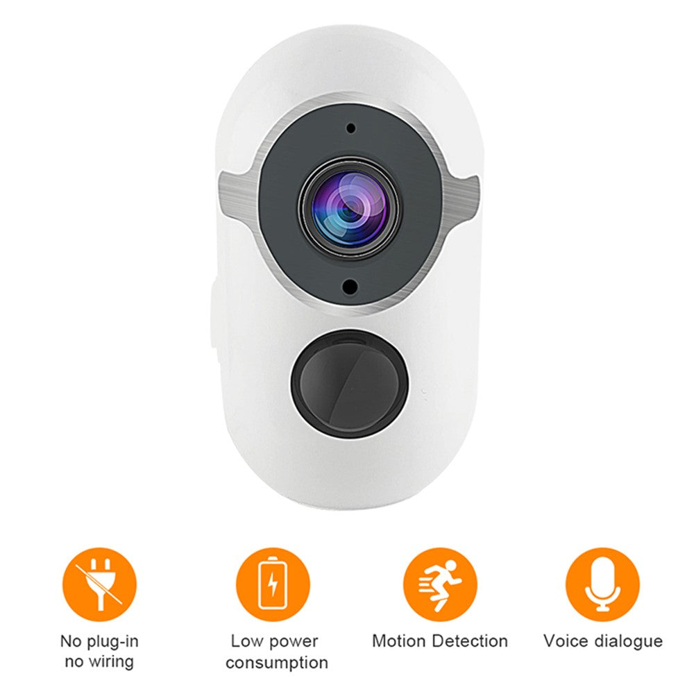 SN-S3T Home Security WiFi Camera Anti-theft Rechargeable HD Night Vision Camera Support Tuya App