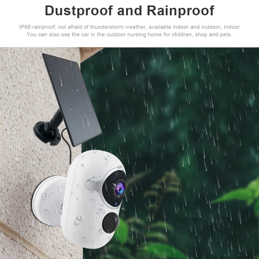 SN-S3T-SP Tuya Solar Camera HD Remote Low Power Battery Waterproof Dustproof Monitor Camera