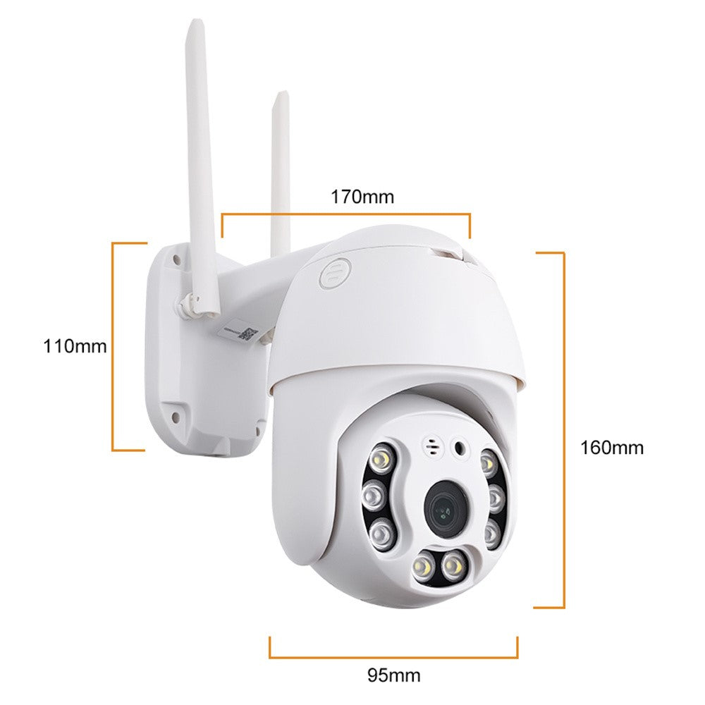 SN-PTZ1-TC Panoramic Outdoor PTZ Camera Rainproof WiFi Remote Tuya Security Camera