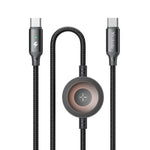 MCDODO CA-258 1.5m Type-C to Type-C + Watch Wireless Charger 2-in-1 Phone Data Cable