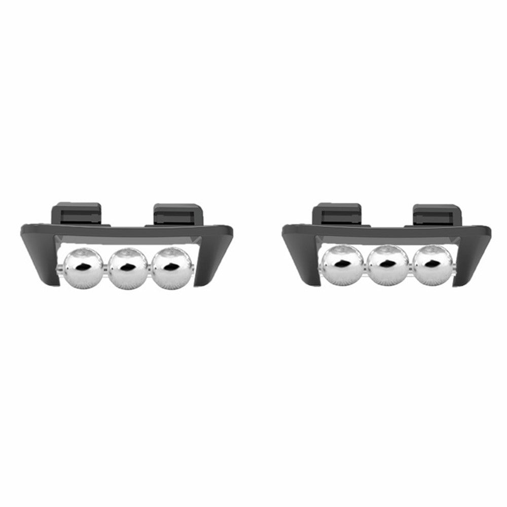 1 Pair for Huawei Band 9 / 8 Strap Connector Beads Design DIY Watch Band Metal Connection Adapter