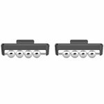 1 par til Huawei Watch Fit 3 DIY urrem connector, perledesign, bånd i metalconnector