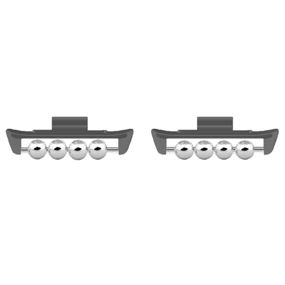 1 Pair for Xiaomi Smart Band 8 Pro / Redmi Watch 4 DIY Watch Strap Adapter Beads Design Metal Connector