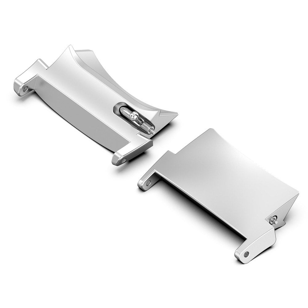 1 par 22 mm urremadaptere til OnePlus Watch 2R / Watch 2 / Watch 3 46 mm / Oppo Watch X / X2, remtilslutning i rustfrit stål