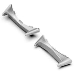 1 Pair Wristband Connector for Google Pixel Watch 4 45mm / Watch 3 45mm Metal Adapter (Inner Length: 22mm)