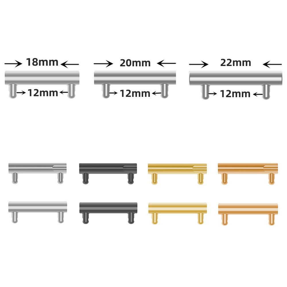 1 Pair Watch Strap Connector 20mm to 12mm Watch Band Metal Adapter