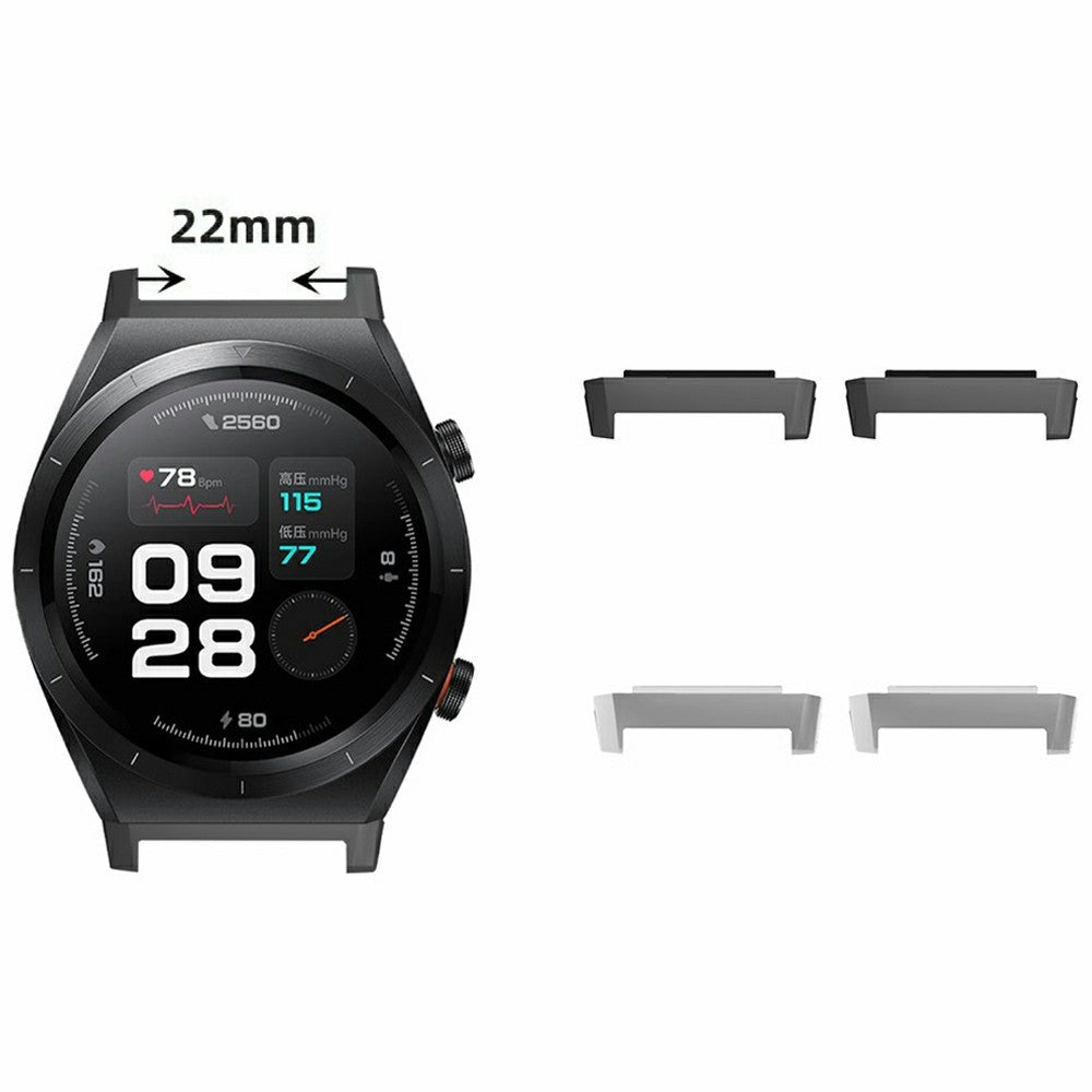 1 Pair For Xiaomi Watch H1 22mm Watch Strap Connector Metal Adapter