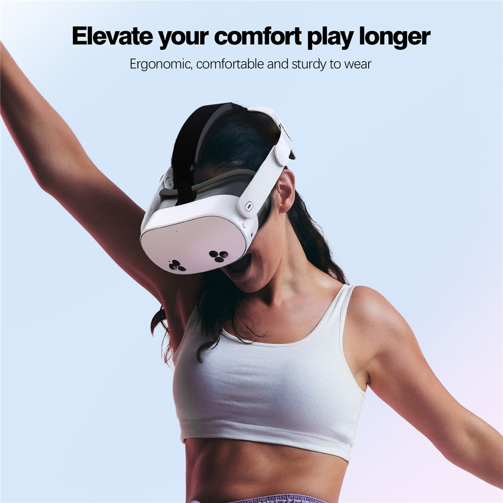 Hovedstrop til Meta Quest 3S Vendbar Hovedbøjle VR Headset Tilbehør