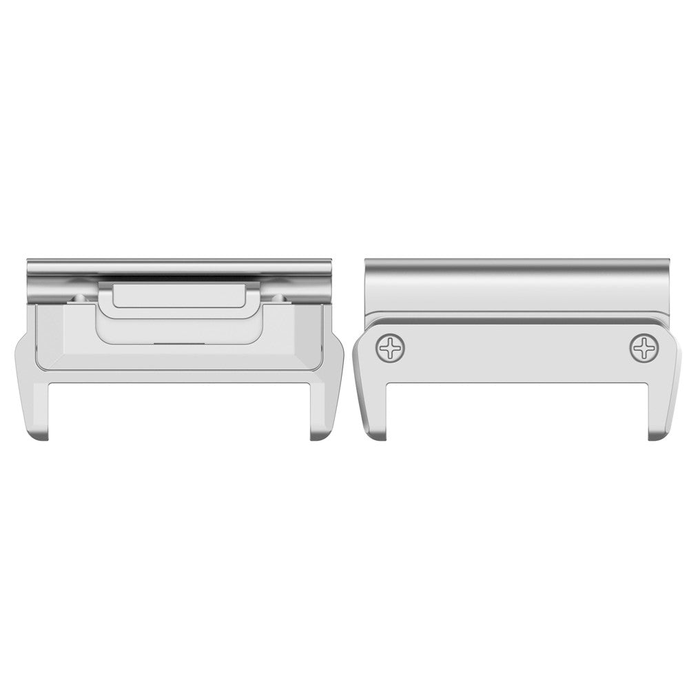 1 par 22 mm urrem-forbindere til Garmin Fenix 8 47 mm / Fenix E 47 mm / Fenix 7 urrem metaladapter