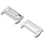1 par 22 mm urrem-forbindere til Garmin Fenix 8 47 mm / Fenix E 47 mm / Fenix 7 urrem metaladapter