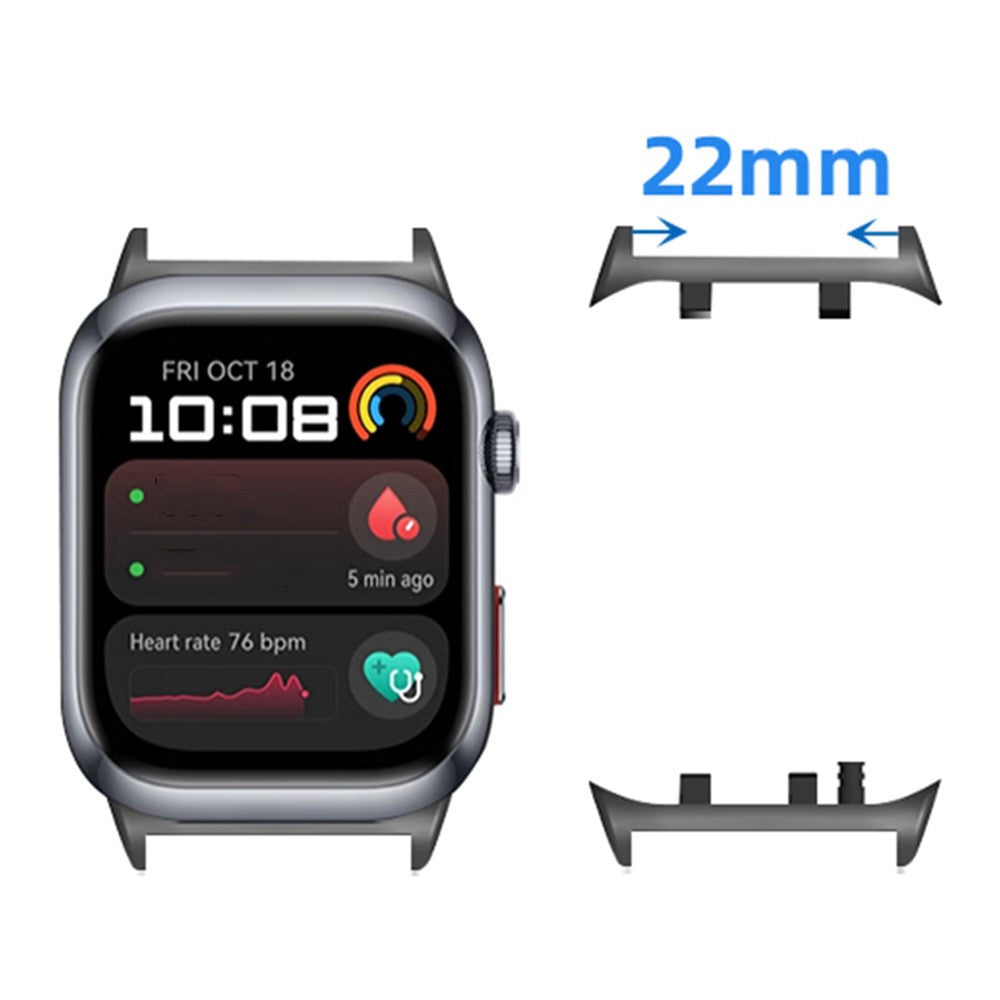 1 Pair Watchband Connector For Huawei Watch D2 Metal Connector 22mm Replacement Strap Adapters