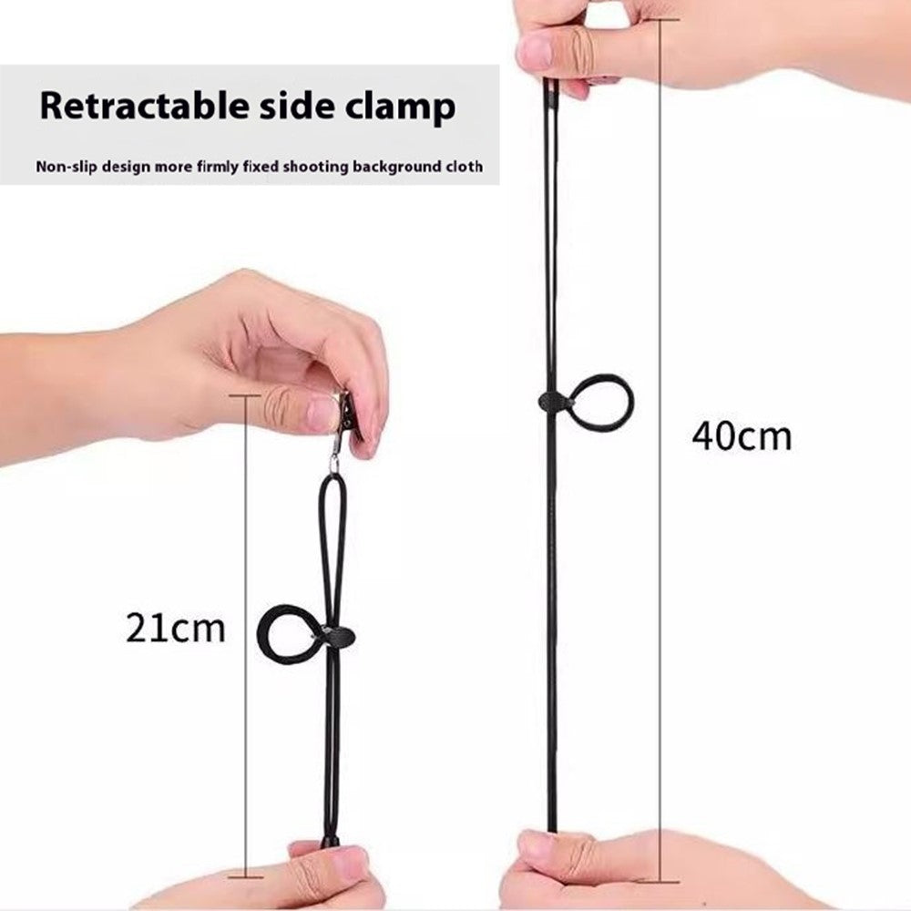 1 x 1.5m Photography Backdrop Polyester Studio Background Screen for Live Streaming / Photo Shooting