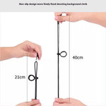 Photography Backdrop 3 x 3 Meter 120g Polyester Cloth Studio Background Screen for Live Streaming  /  Photo Shooting