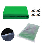 3 x 3.6m Photography Backdrop with 4 PCS Clips 120g Polyester Background Cloth for Product Shooting