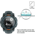 3Pcs For Garmin Instinct 3 AMOLED 50mm Tempered Glass Screen Protector HD Clear Watch Screen Film