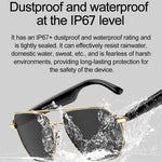 W100C AI Smart Glasses Audio Calls Real-Time Translation Voice Assistant Bluetooth-Compatible Music Playback Photo Capture Glasses