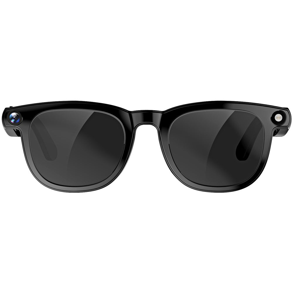 CY01 AI-översättningsglasögon med 4 GB foto och video, 8 MP-kamera, Bluetooth-kompatibla glasögon med dubbla linser