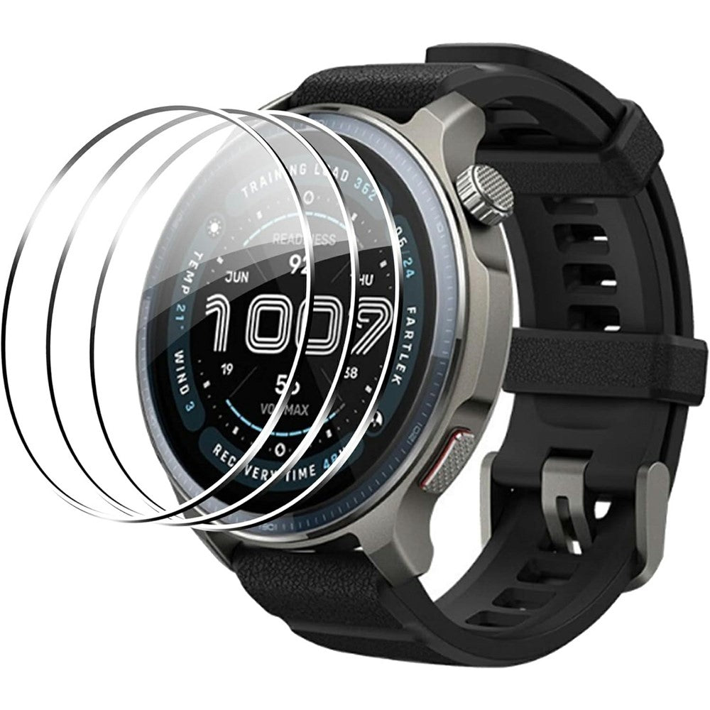 3Pcs For Huami Amazfit Balance 2 Tempered Glass Screen Protector HD Clear Watch Screen Film