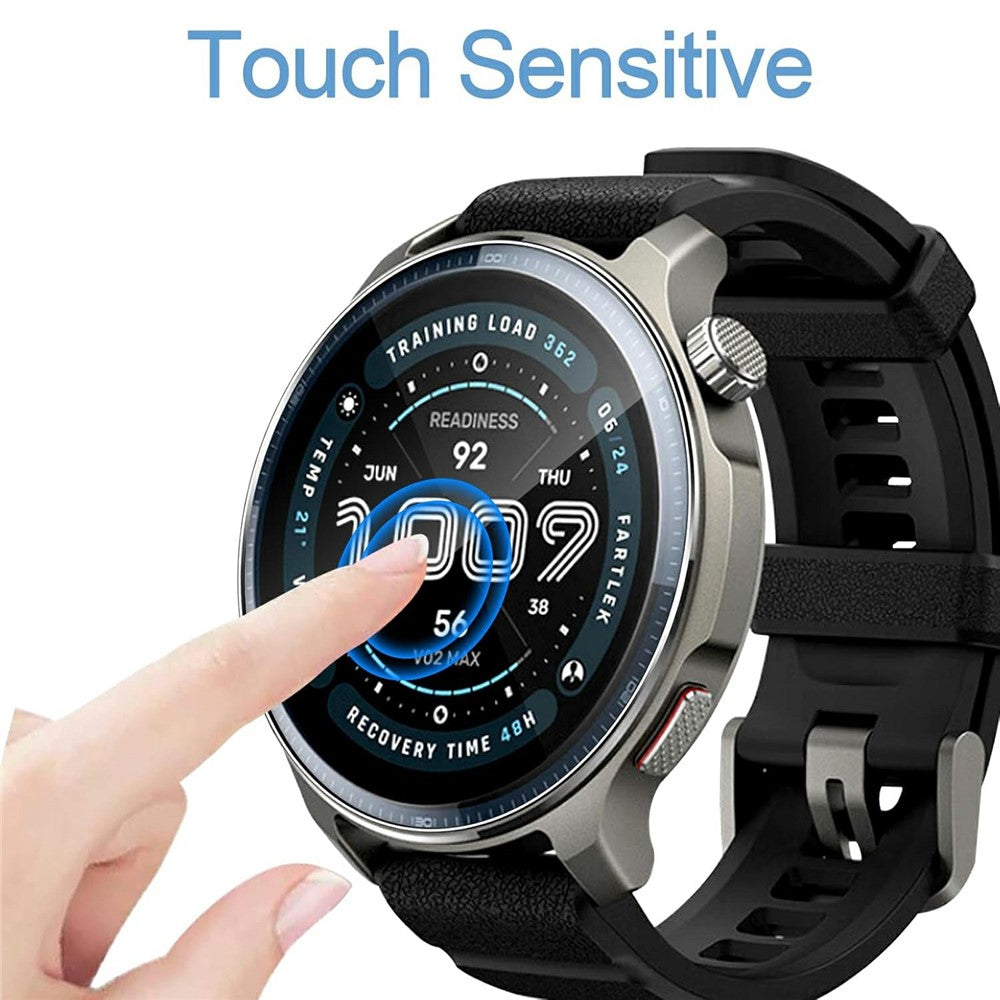 3Pcs For Huami Amazfit Balance 2 Tempered Glass Screen Protector HD Clear Watch Screen Film
