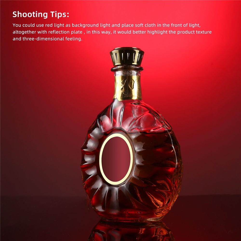 PULUZ PU5330 30cm Acrylic Reflection Board for Product Photography High Reflective Backdrop