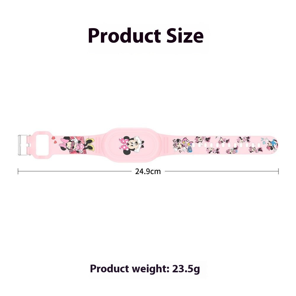 For Samsung Galaxy SmartTag2 Silicone Wristband Cartoon Waterproof Protective Case Holder