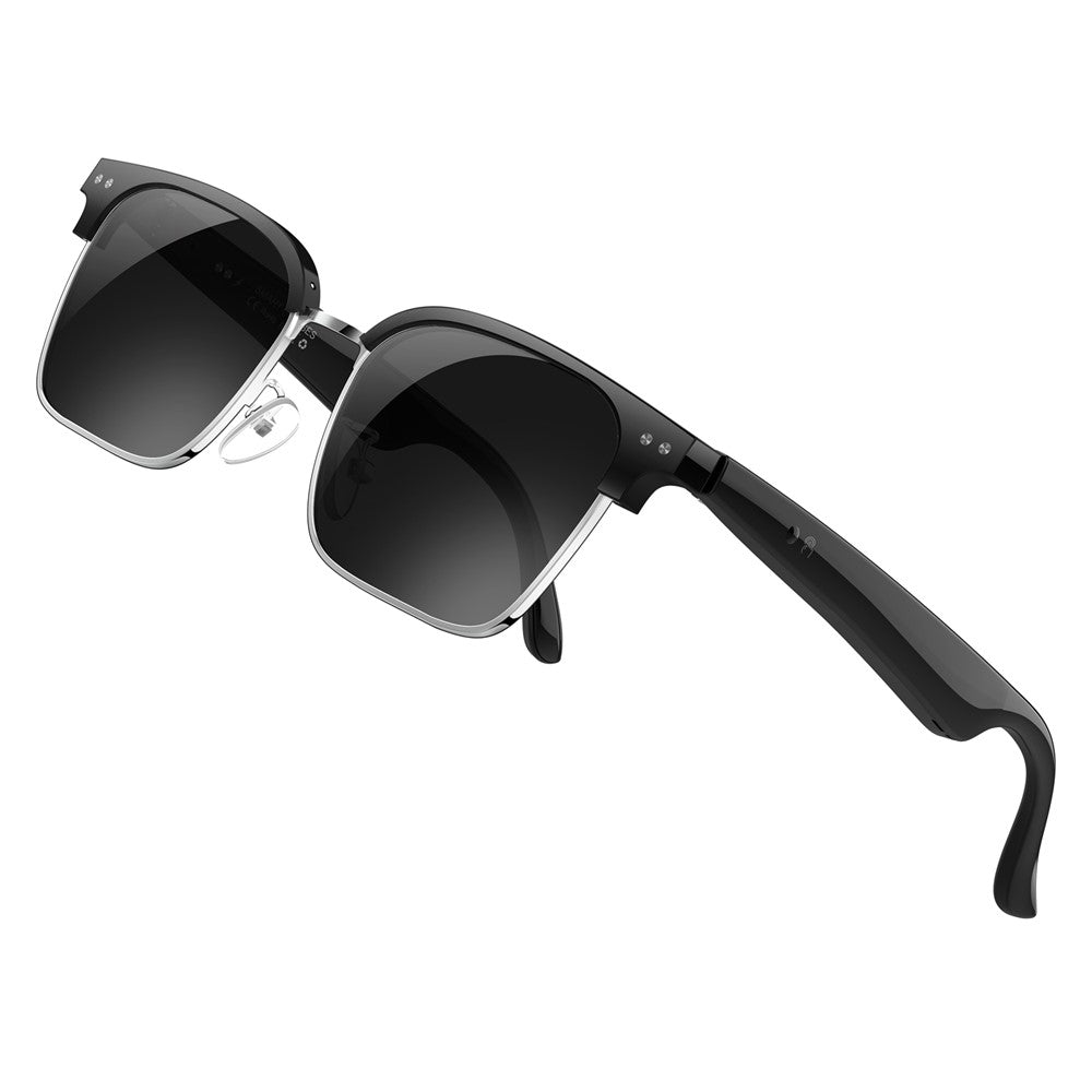 W100D AI BT Smarte lydbriller Realtidsoversættelse / Stemmeassistent / Musikafspilning