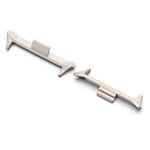 1 Pair Wristband Connector for vivo Watch GT 2 / iQOO Watch GT 2 Metal Adapter (Inner Length: 22mm)