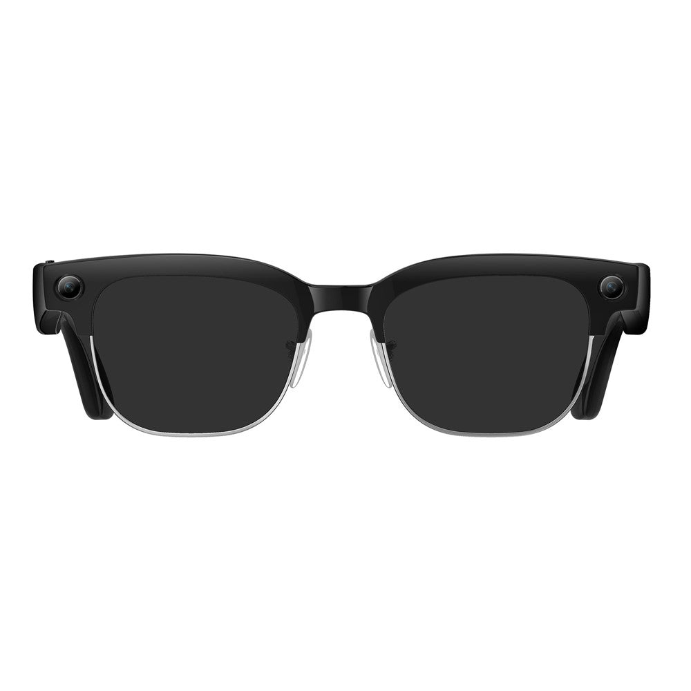 W630 AI Smart Video Recording Glasses for iPhone  /  Android Translation Waterproof Photo Capture Voice Activated