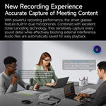 W630 AI Smart Video Recording Glasses for iPhone  /  Android Translation Waterproof Photo Capture Voice Activated