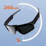 V06 AI Smarta Glasögon För Cykling/Flygning 800W HD Kamera BT 5.3 UV-skydd Videoinspelning Översättning