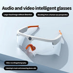 XV15 AI-oversættelses-smart-briller UV-beskyttelse Bluetooth-kompatible briller 4K HD-kamera til udendørs cykling