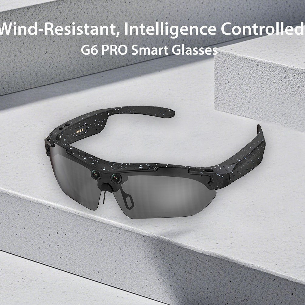 G6 AI Smart Glasses Voice Assistant Real Time Translation Video Recording Bluetooth-compatible Outdoor Eyewear