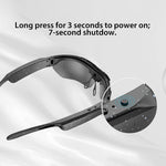 G6 AI Smart Glasses Voice Assistant Real Time Translation Video Recording Bluetooth-compatible Outdoor Eyewear