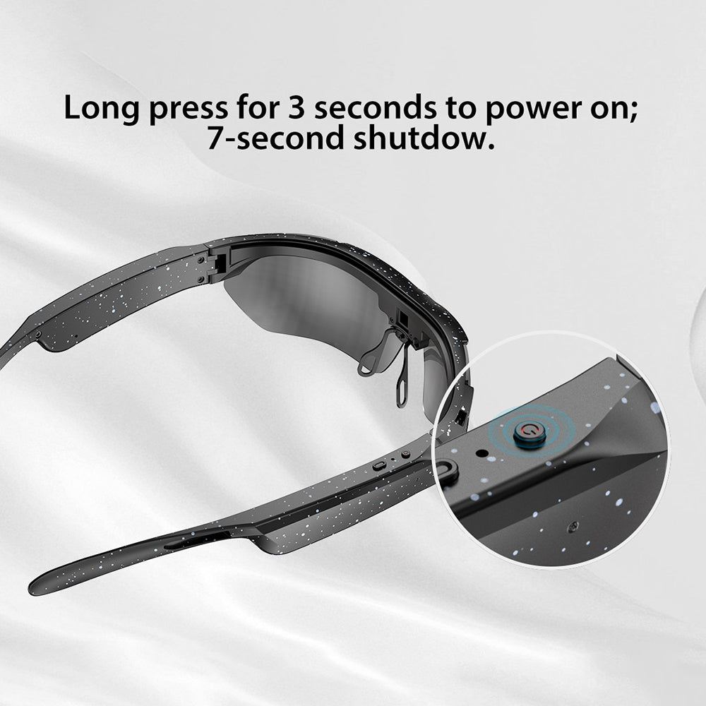 G6 AI Smart Glasses Voice Assistant Real Time Translation Video Recording Bluetooth-compatible Outdoor Eyewear