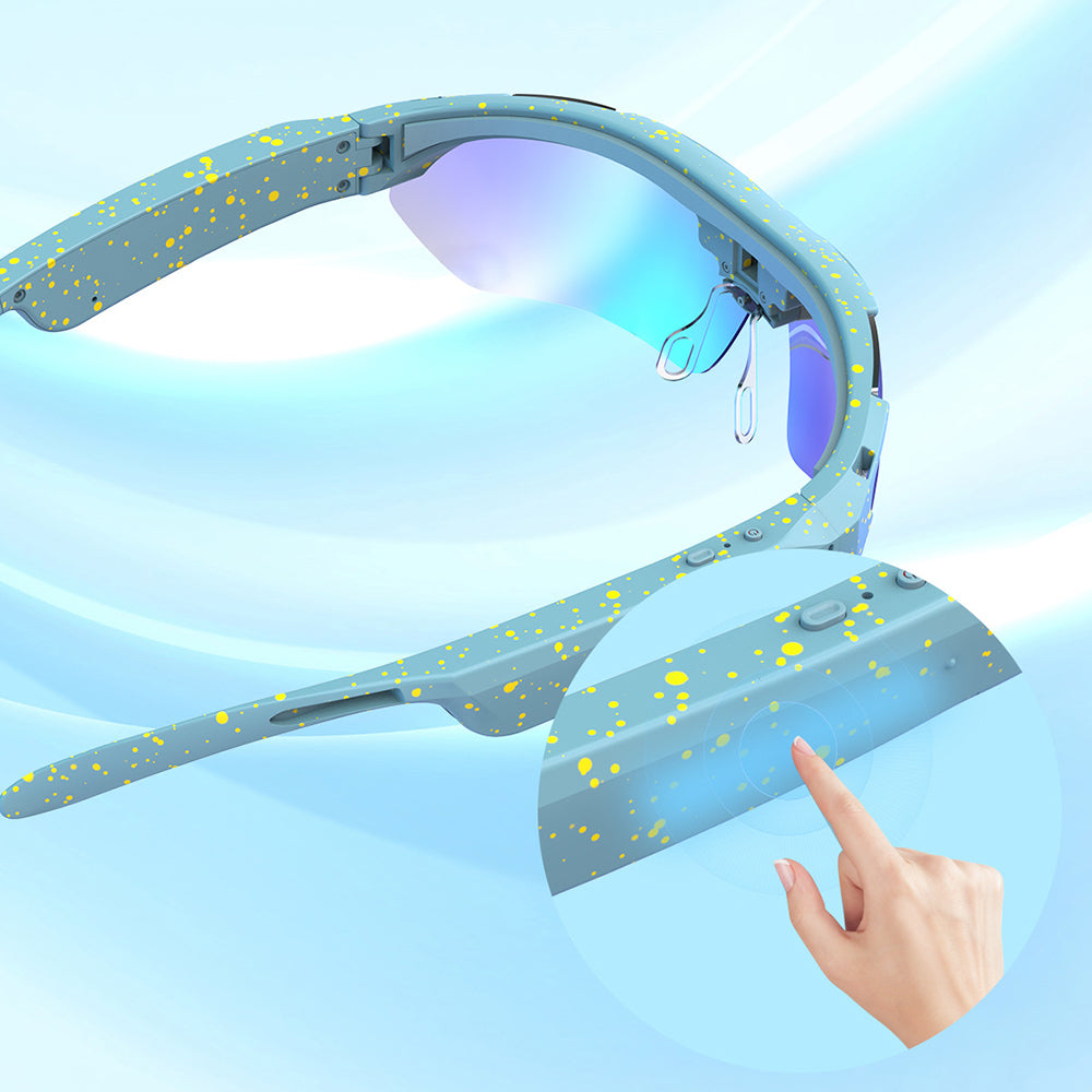 G6 AI Smart Glasses Voice Assistant Real Time Translation Video Recording Bluetooth-compatible Outdoor Eyewear